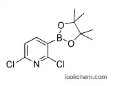 Molecular Structure of 1073371-78-4 (2,6-Dichloropyridine-3-boronic acid pinacol ester)